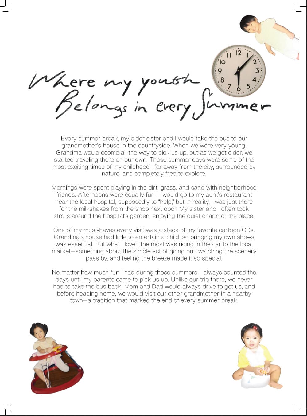 Where my youth belong in every summer,2025