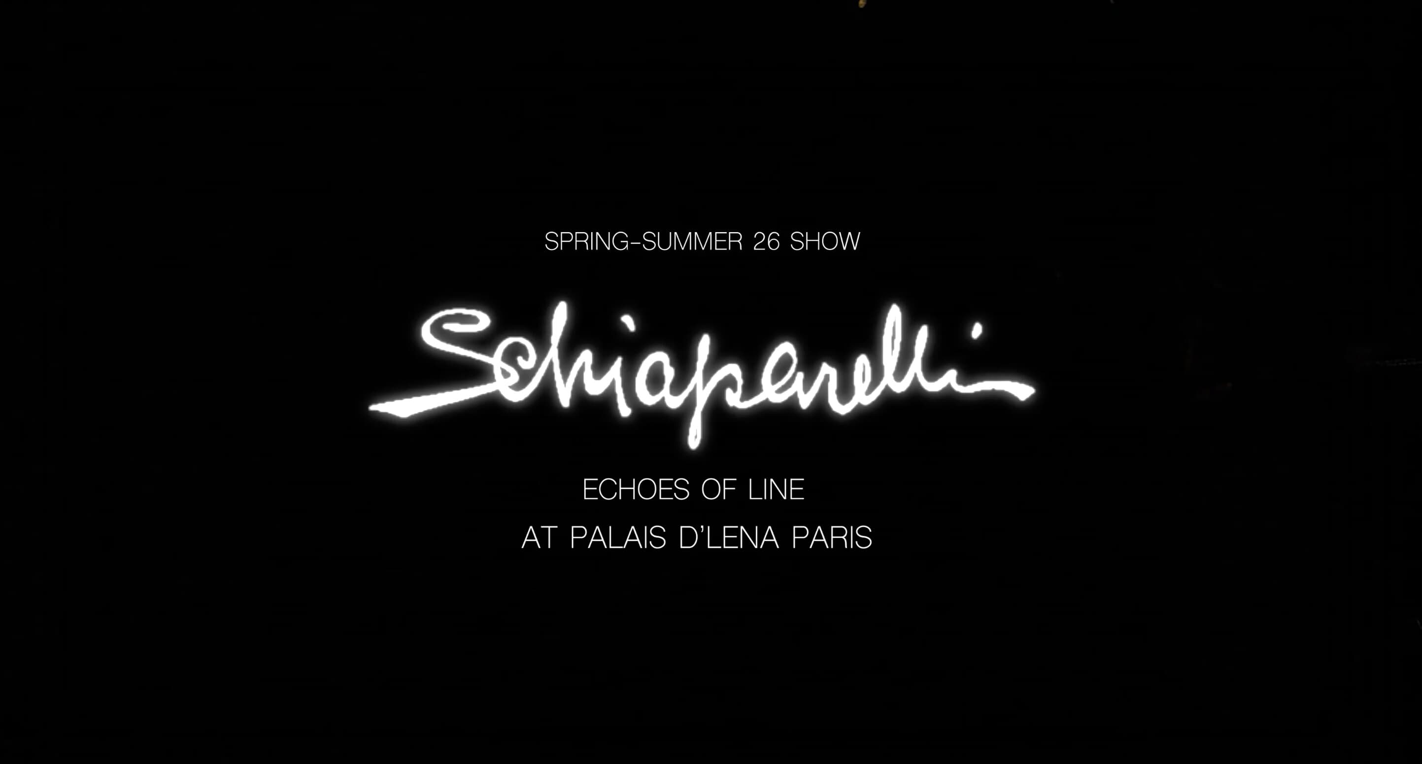 Schiaparelli fashion show